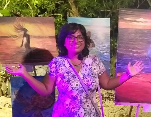 Mauritian Painter, Kareshma Noursai